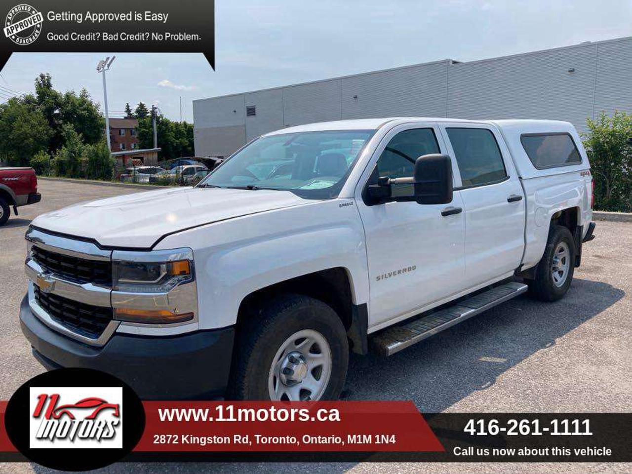 2018 Chevrolet Silverado 1500 4WD Crew Cab 143.5 Work Truck Photo0