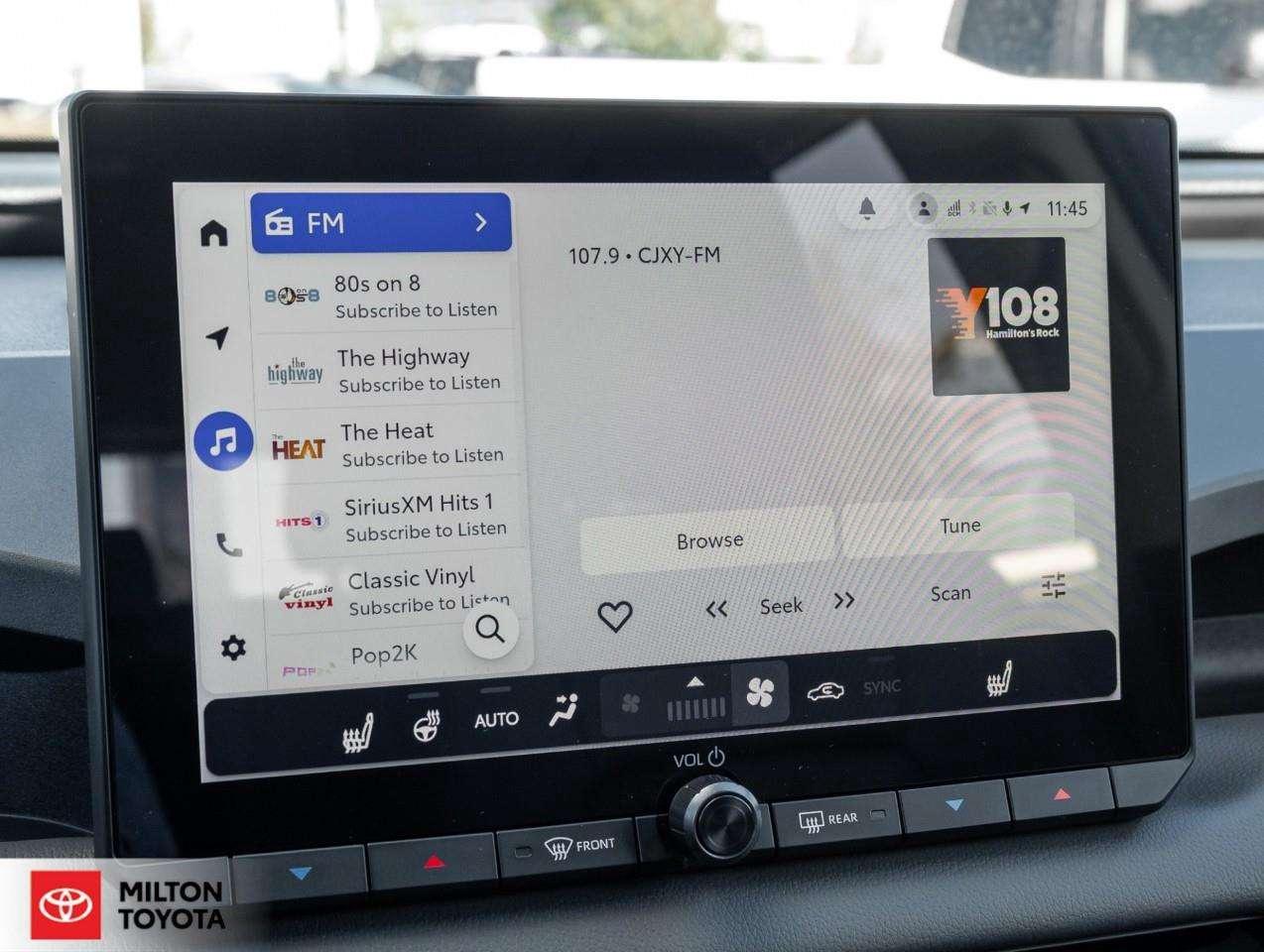 2026 Toyota RAV4 LEATHER 10.5 TOUCHSCREEN WIRELESS CARPLAY ANDROID AUTO POWER SEAT HEATED STEERING TCUV XLE Photo