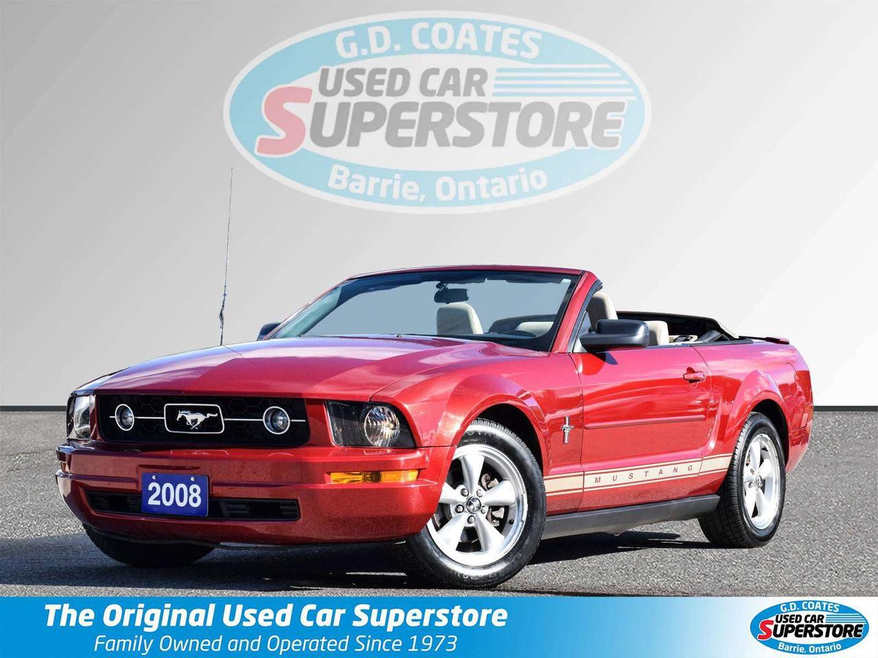 2008 Ford Mustang ~4.0L V6 ~Pony Package ~ONLY 43,000 KM! Photo