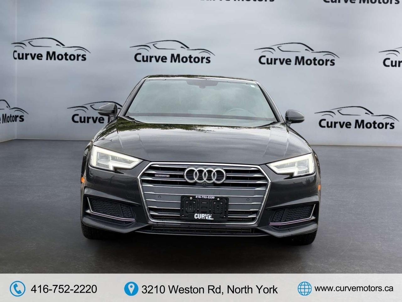 2019 Audi A4 Progressiv * CARPLAY / 360 CAMERA / BLIND SPOT / ROOF / BROWN INT Photo5