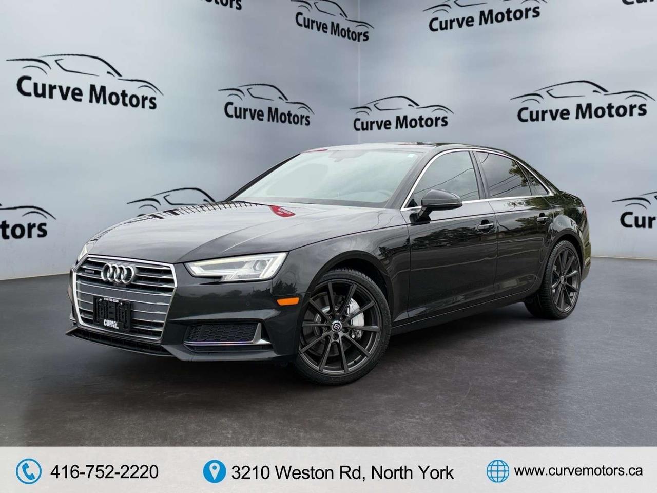 2019 Audi A4 Progressiv * CARPLAY / 360 CAMERA / BLIND SPOT / ROOF / BROWN INT Photo2