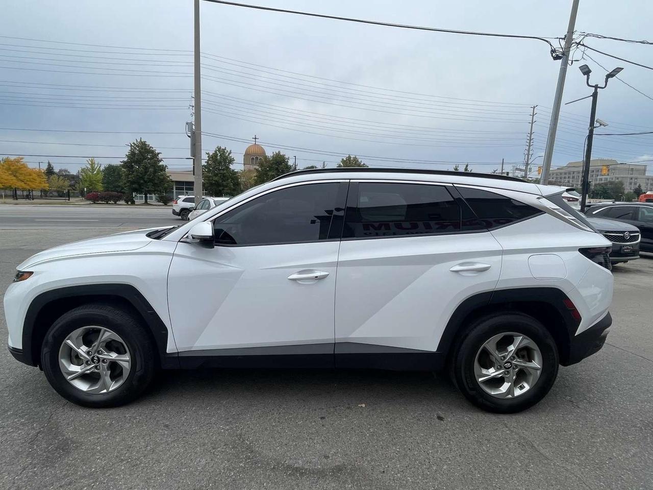 2023 Hyundai Tucson Preferred w/Trend Pkg AWD Pearl White    Leather   Pano Roof   Htd Steering Photo2
