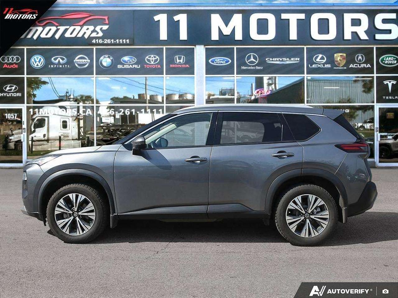 2021 Nissan Rogue FWD SV   SUNROOF   360 CAM   NO ACCIDENTS Photo2