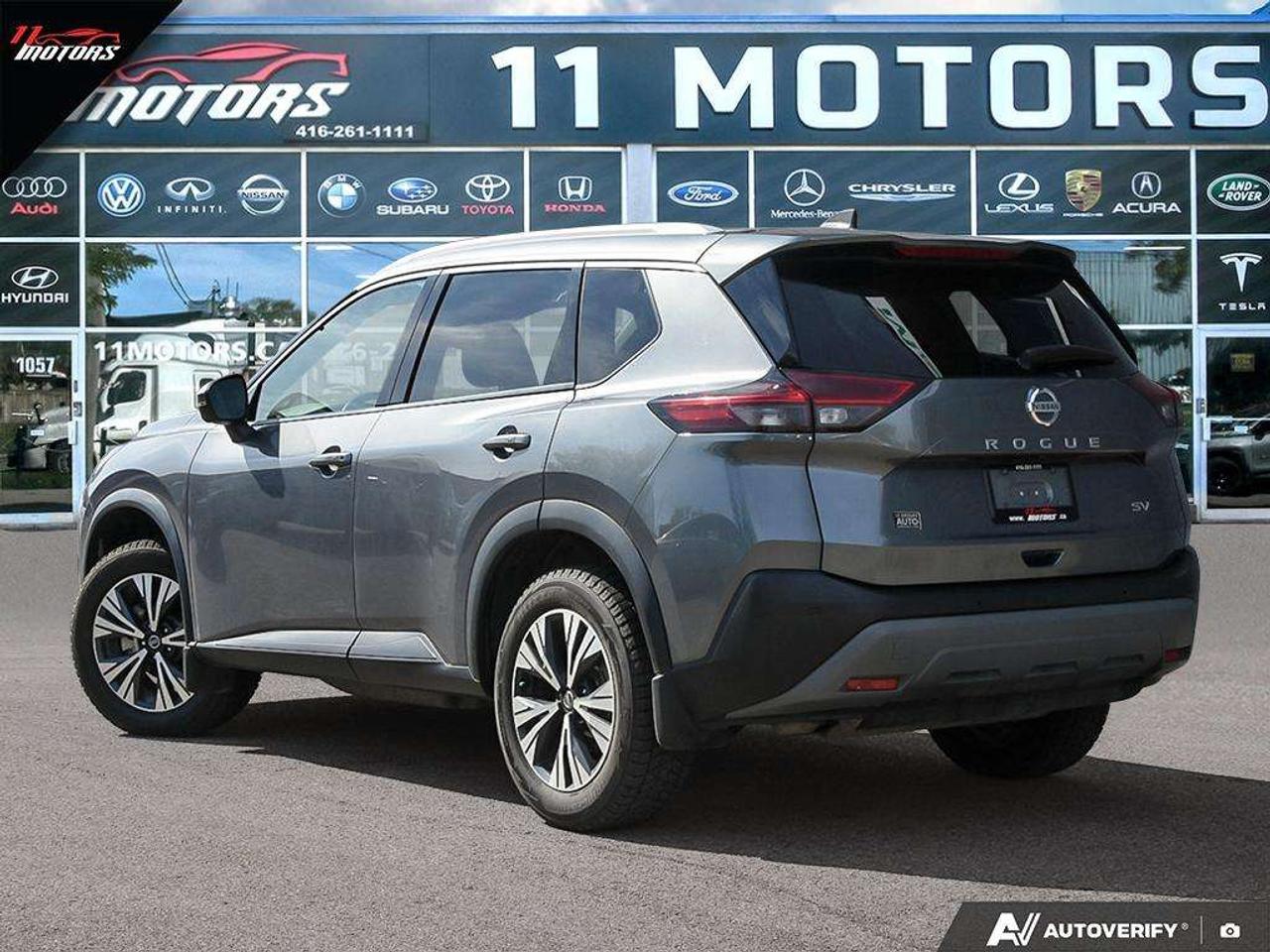 2021 Nissan Rogue FWD SV   SUNROOF   360 CAM   NO ACCIDENTS Photo3