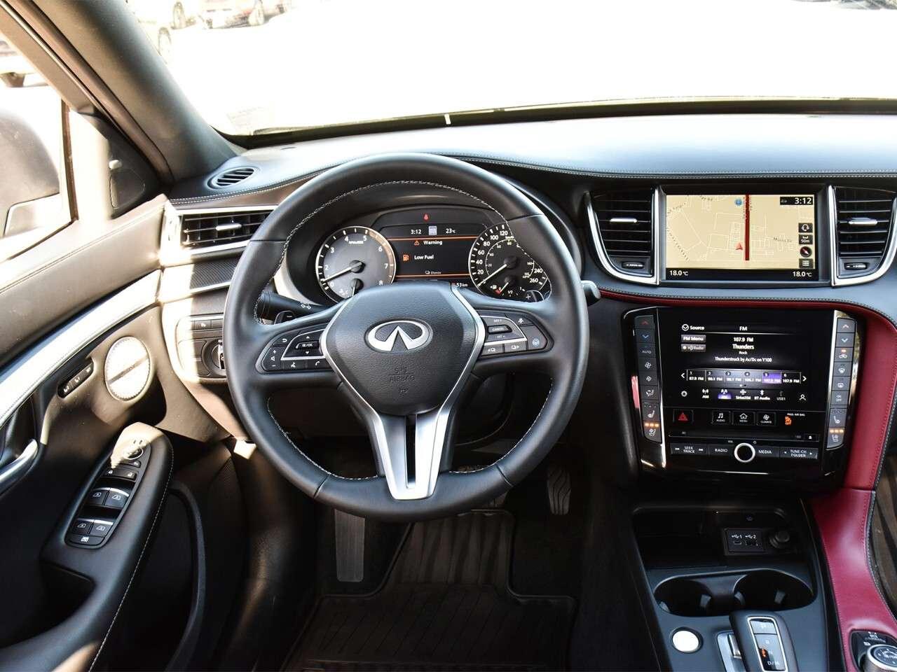 2025 Infiniti QX50 EXECUTIVE DEMO, RED LEATHER, BOSE AUDIO Photo