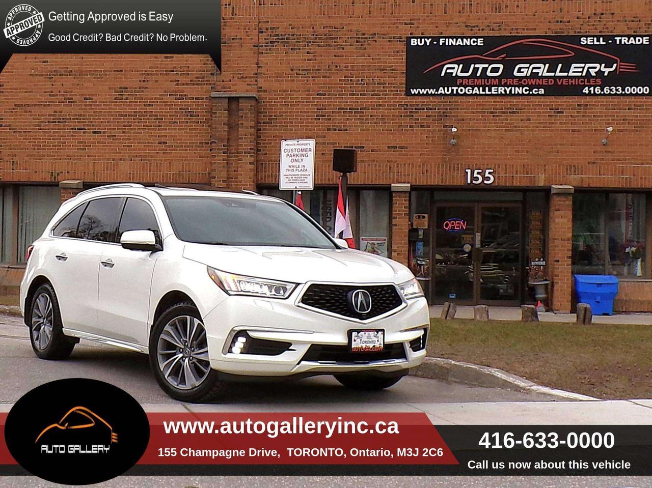 2018 Acura MDX ELITE SH-AWD 6 PASS BSM FCW LKA 360 CAMERA APPLE CARPLAY Photo