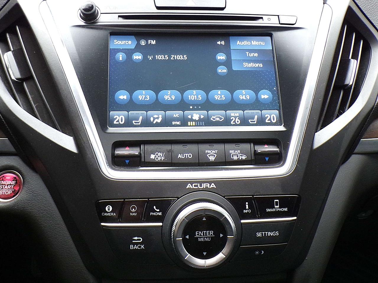 2018 Acura MDX ELITE SH-AWD 6 PASS BSM FCW LKA 360 CAMERA APPLE CARPLAY Photo