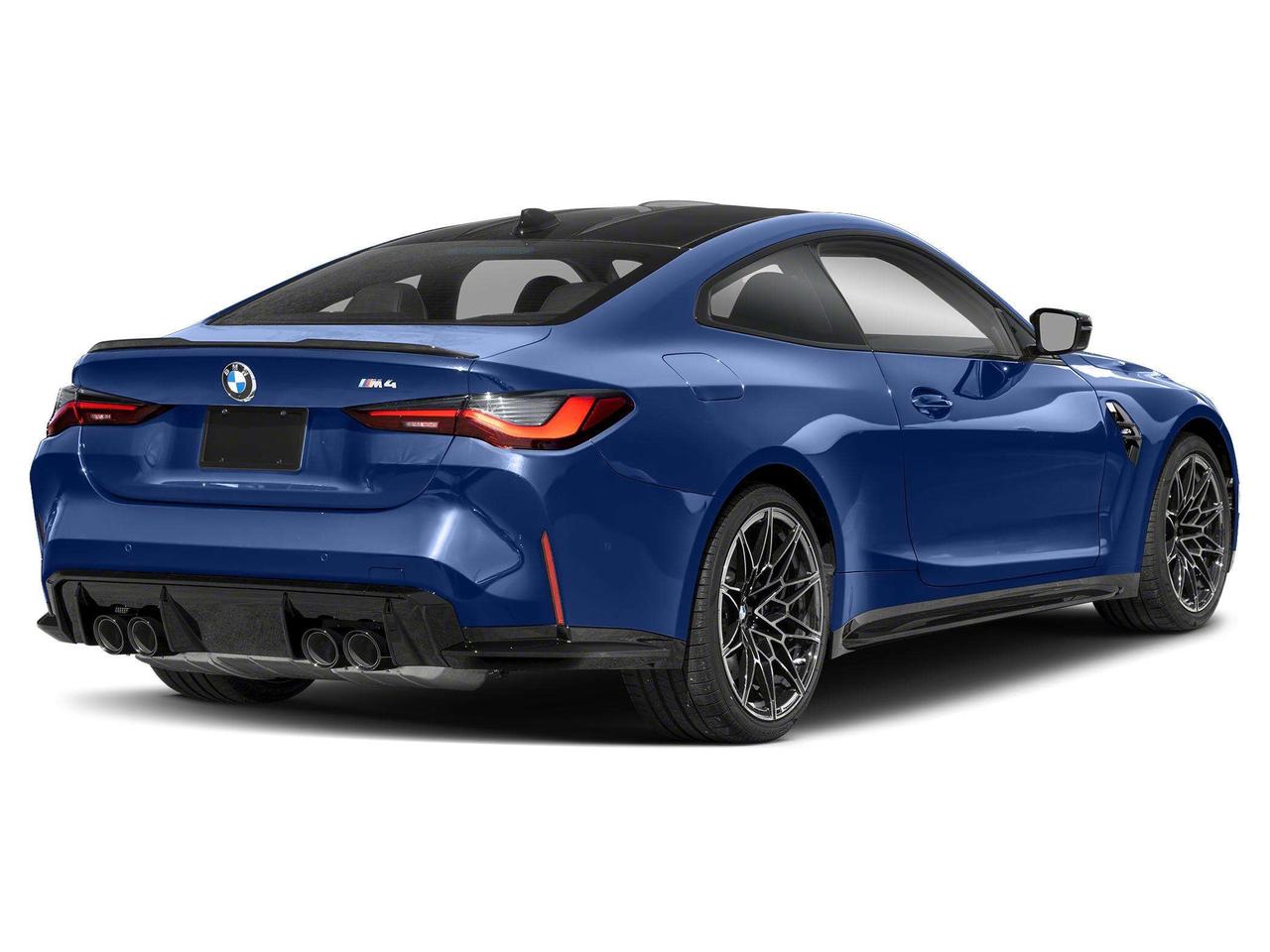 2022 BMW M4 COMPETITION M XDRIVE 503 HP   BMW INDIVIDUAL FROZEN BLUE MATTE FINISH   KYALAMI ORANGE/BLACK MERINO LEATHER   M XDRIVE AW Photo5