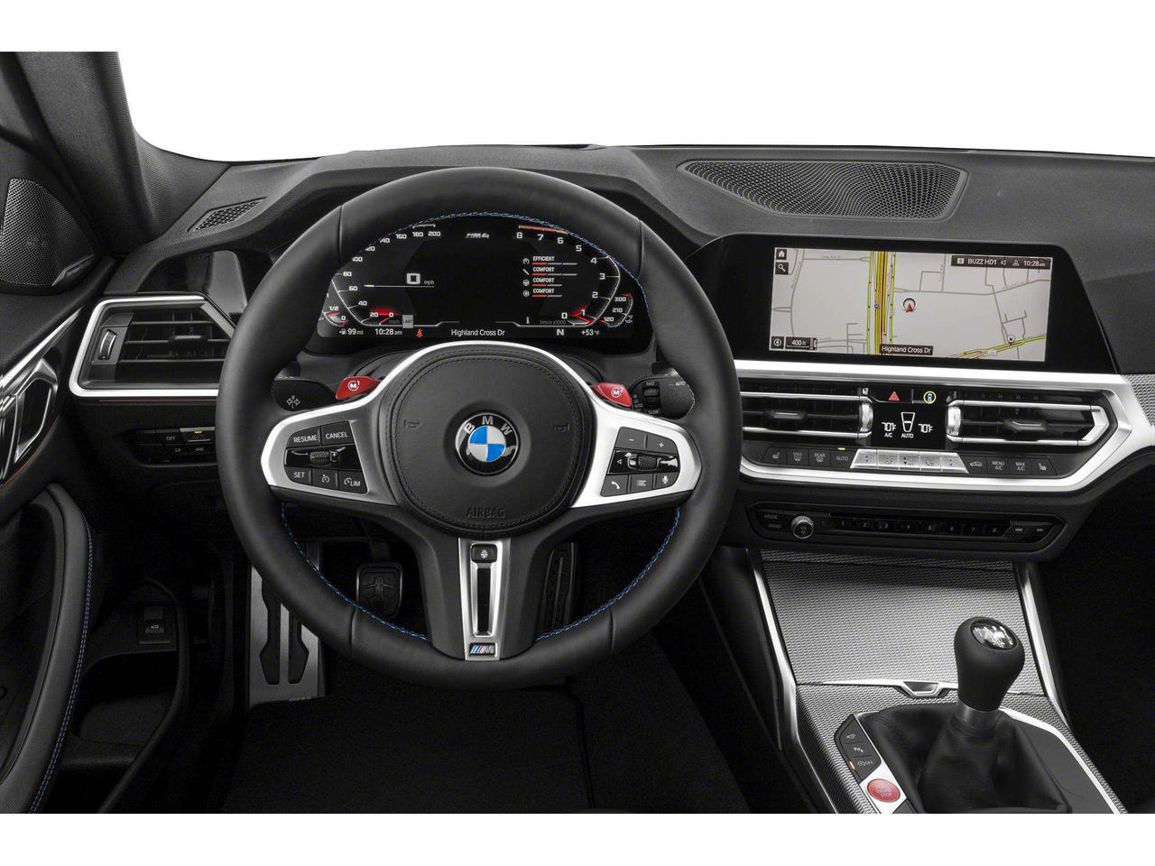 2022 BMW M4 COMPETITION M XDRIVE 503 HP   BMW INDIVIDUAL FROZEN BLUE MATTE FINISH   KYALAMI ORANGE/BLACK MERINO LEATHER   M XDRIVE AW Photo