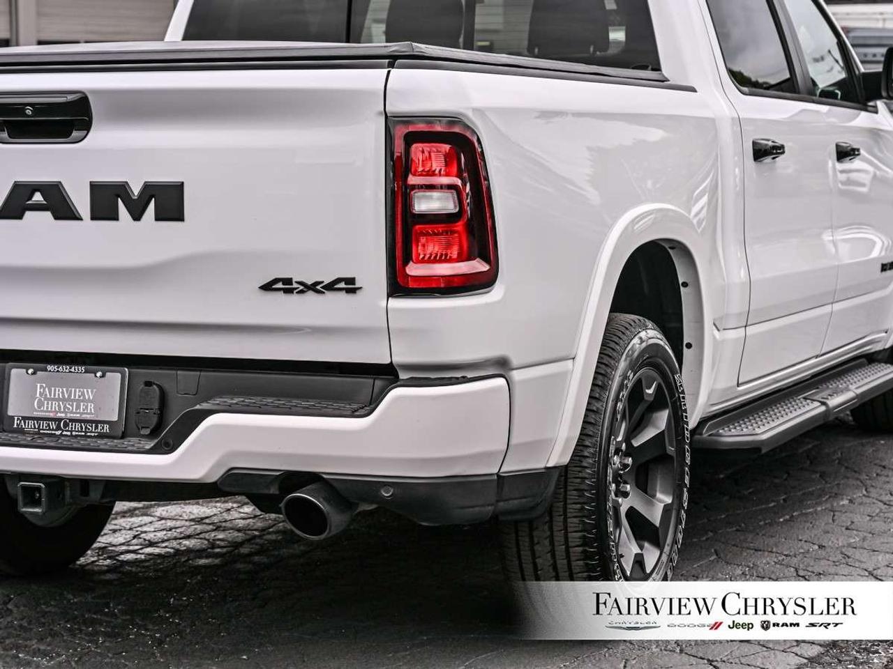 2025 RAM 1500 Big Horn 4x4 Crew Cab 5'7 Box NIGHT EDITION   LEVEL 2   3.0 HURRICANE   SIDE STEPS   TRAILER BRAKE CONTROL   3.92 REAR AX Photo