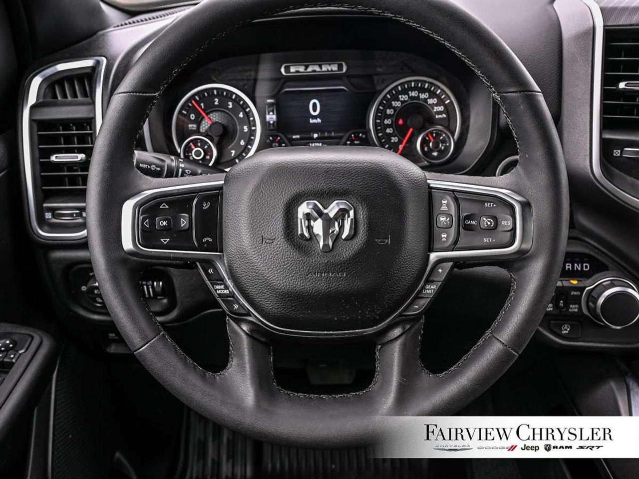 2025 RAM 1500 Big Horn 4x4 Crew Cab 5'7 Box NIGHT EDITION   LEVEL 2   3.0 HURRICANE   SIDE STEPS   TRAILER BRAKE CONTROL   3.92 REAR AX Photo