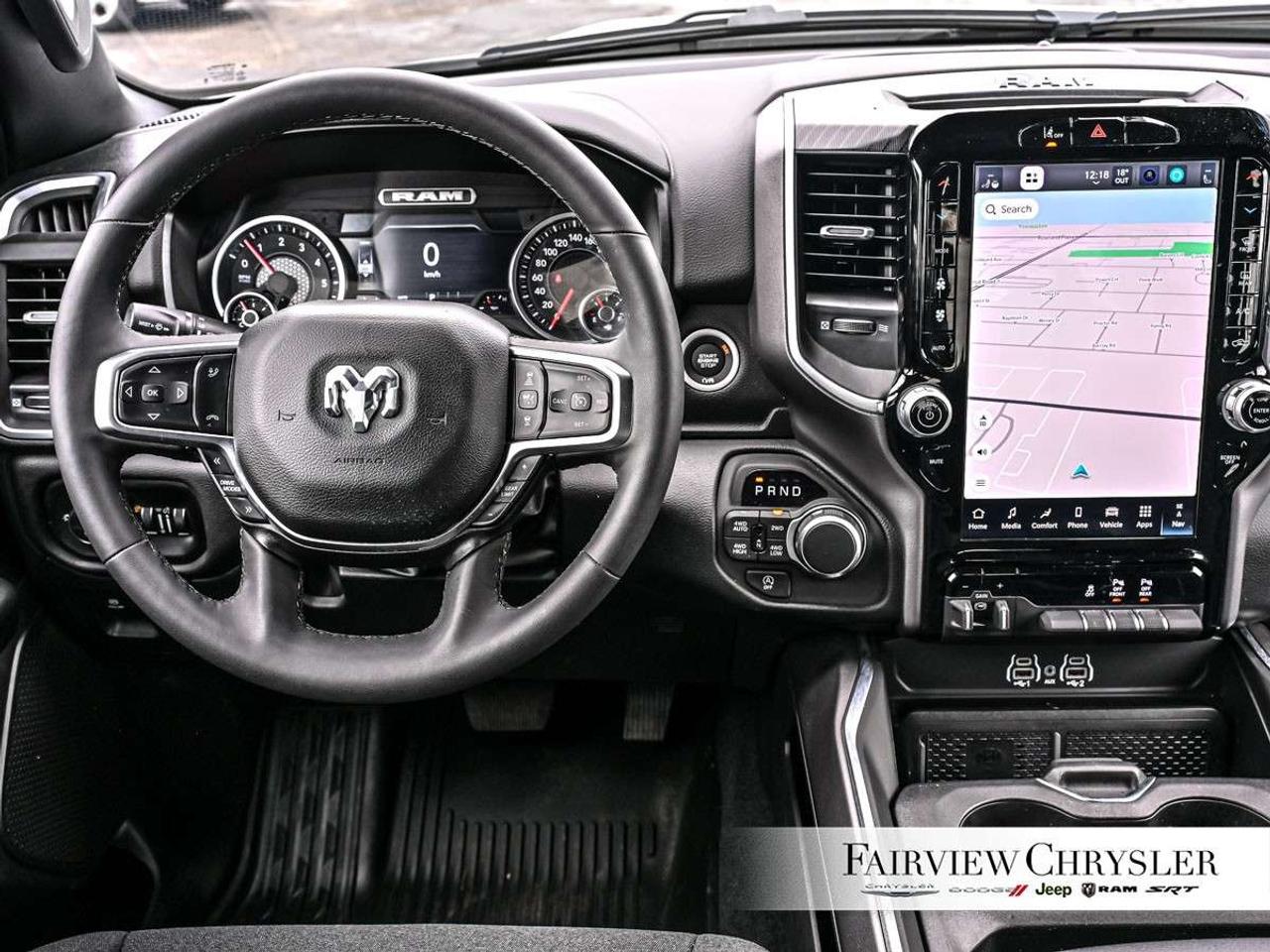 2025 RAM 1500 Big Horn 4x4 Crew Cab 5'7 Box NIGHT EDITION   LEVEL 2   3.0 HURRICANE   SIDE STEPS   TRAILER BRAKE CONTROL   3.92 REAR AX Photo