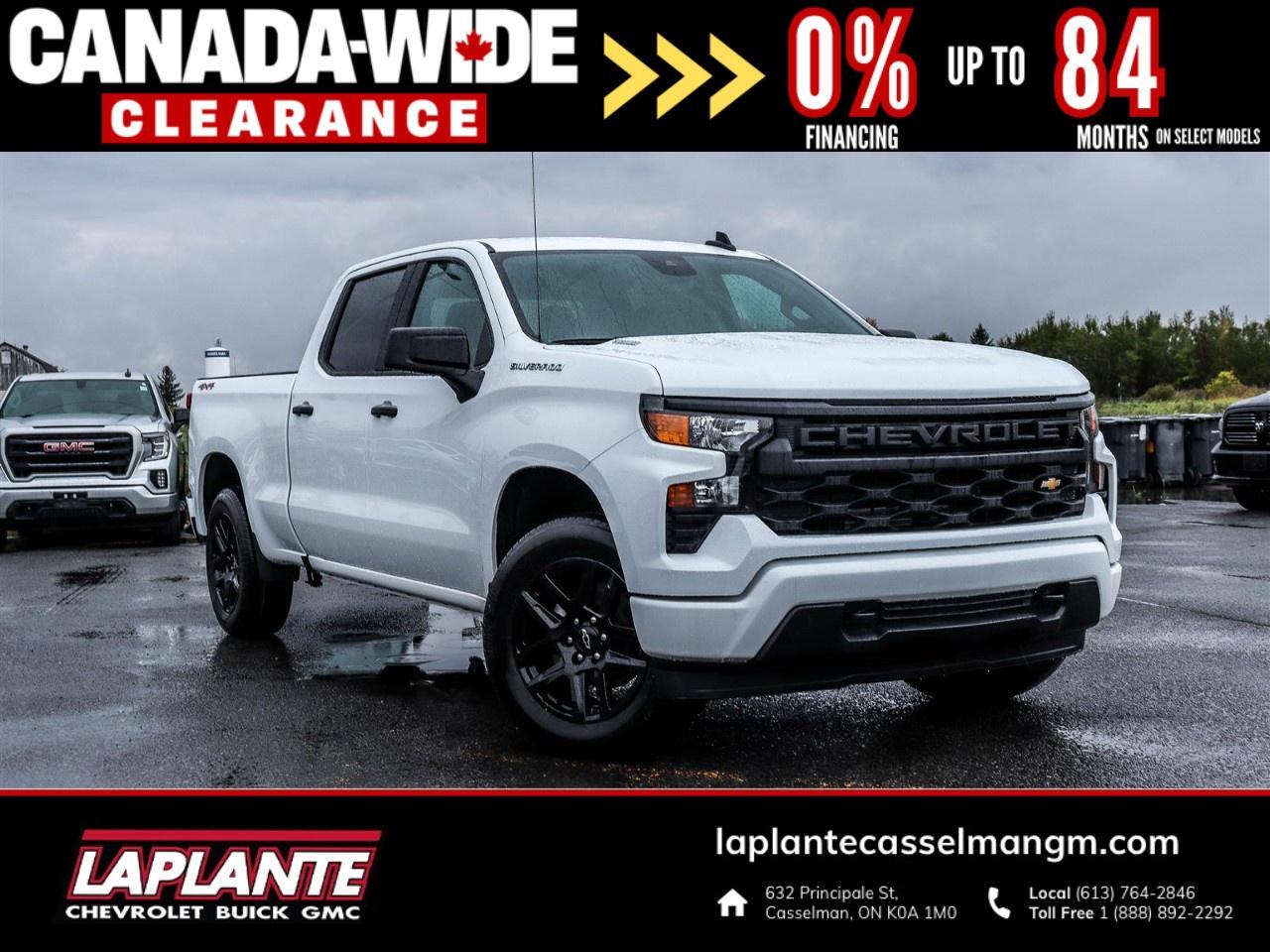 2026 Chevrolet Silverado 1500 Crew Cab Standard Box 4-Wheel Drive Custom Photo0