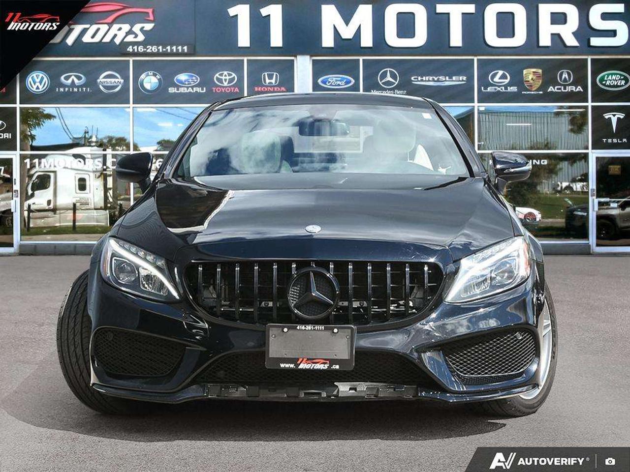 2017 Mercedes-Benz C-Class 2dr Cpe C 300 4MATIC  AMG PKG   LOADED    CERTIFIED Photo
