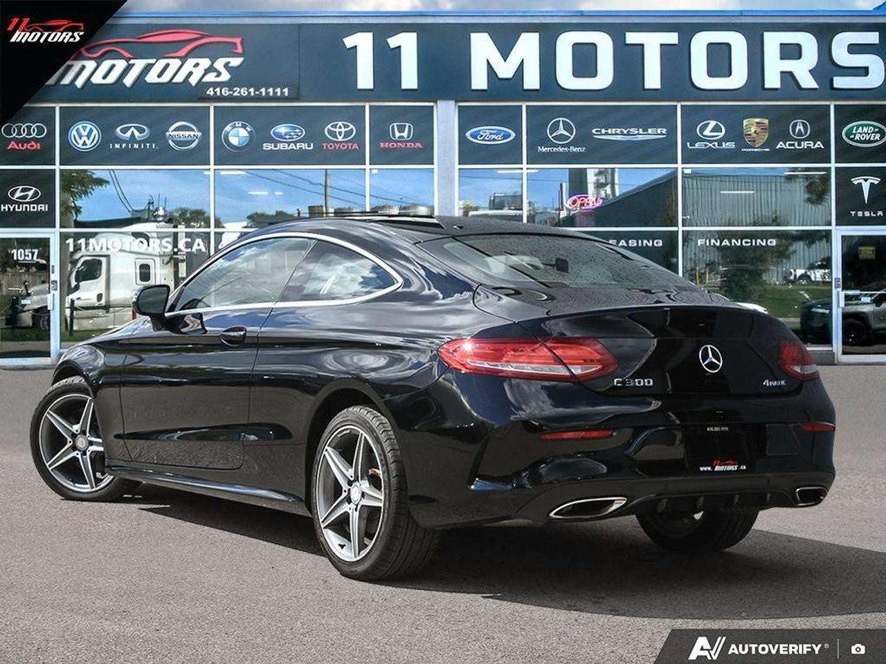 2017 Mercedes-Benz C-Class 2dr Cpe C 300 4MATIC  AMG PKG   LOADED    CERTIFIED Photo