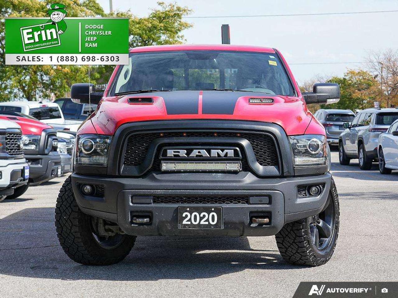 2020 RAM 1500 4x4 WARLOCK HEATED STEERING WHEEL LOW KMS Photo5