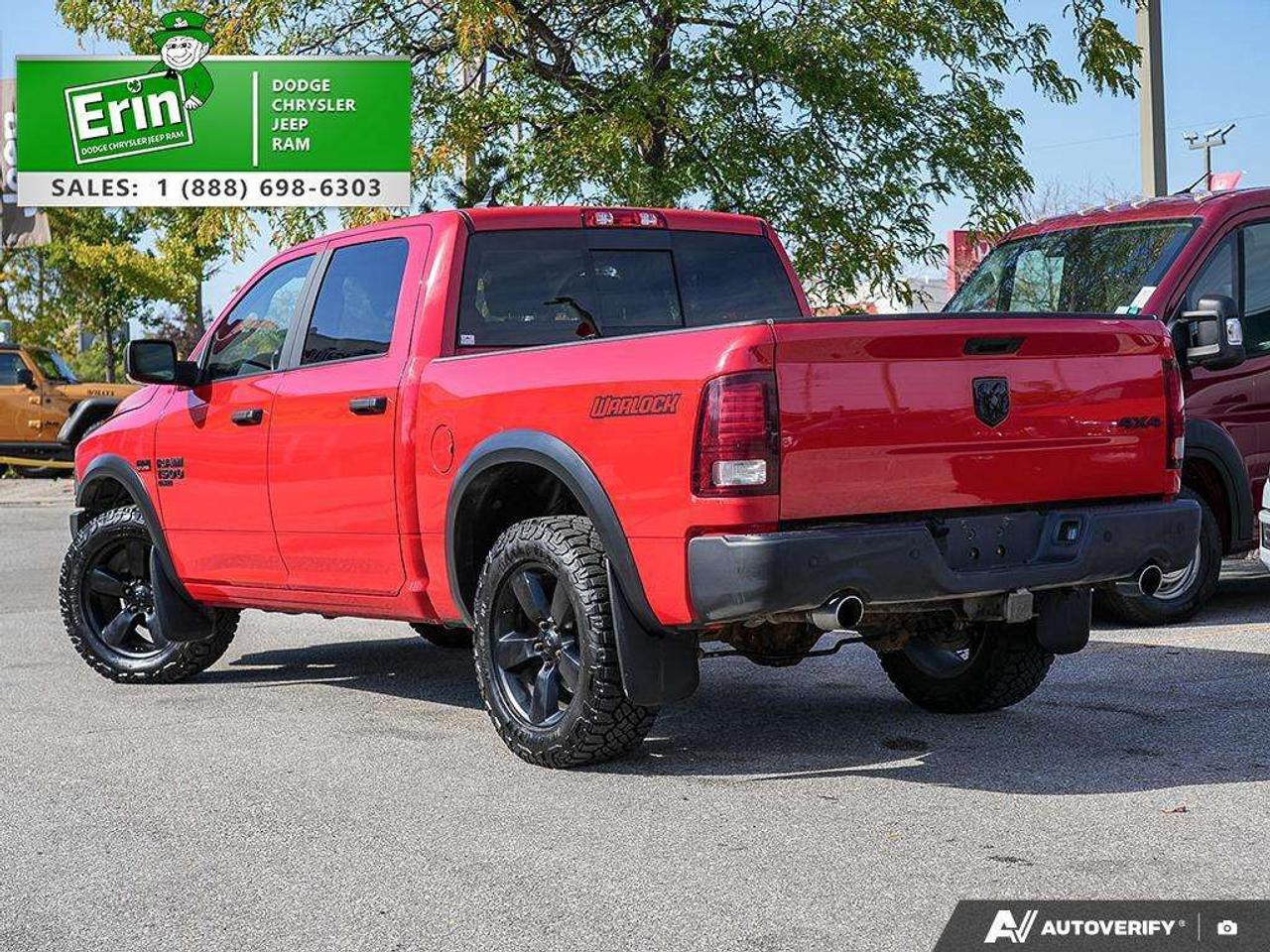 2020 RAM 1500 4x4 WARLOCK HEATED STEERING WHEEL LOW KMS Photo
