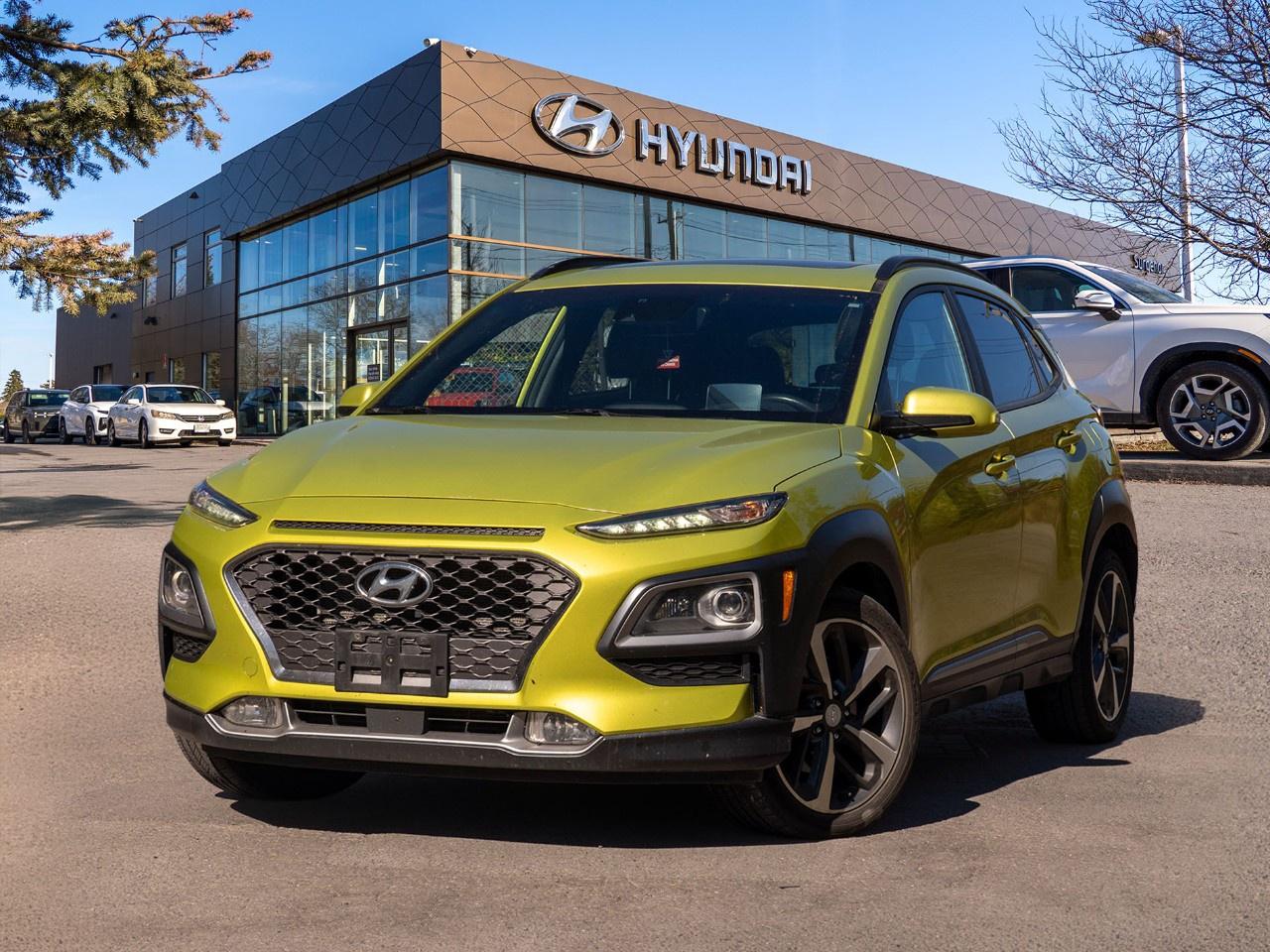 2020 Hyundai KONA 1.6T Ultimate AWD w/Lime Colour Pack Photo