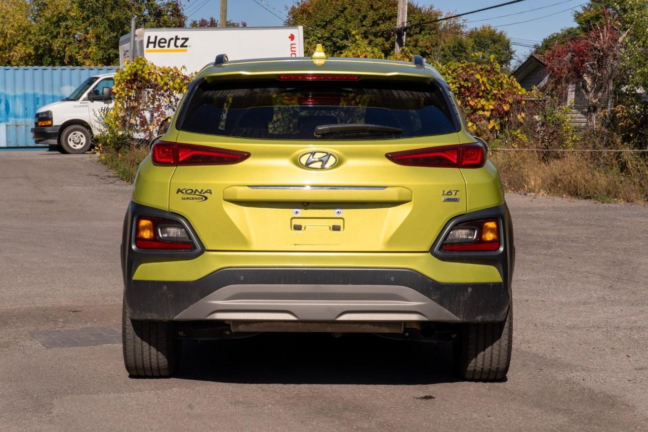 2020 Hyundai KONA 1.6T Ultimate AWD w/Lime Colour Pack Photo