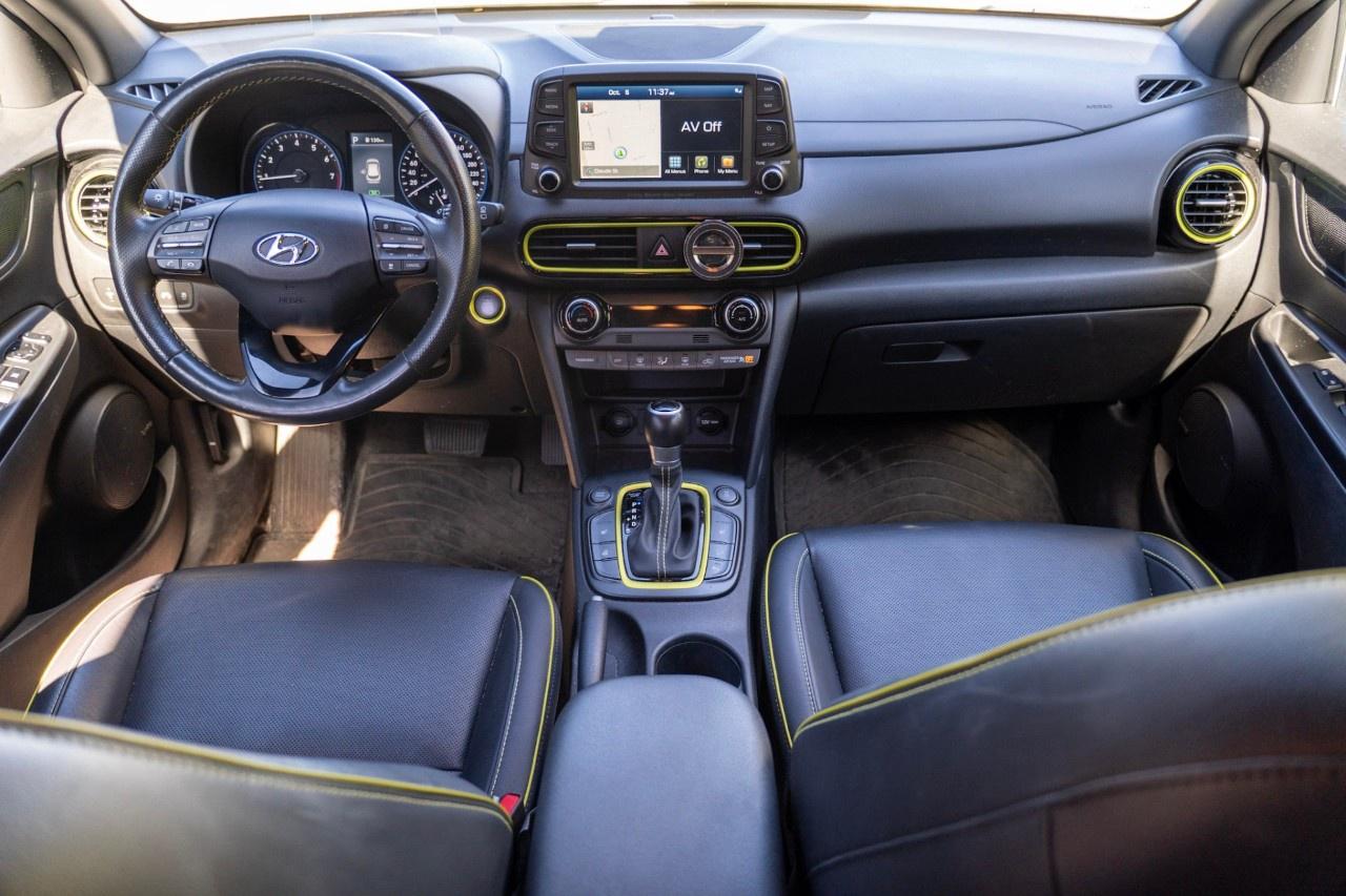 2020 Hyundai KONA 1.6T Ultimate AWD w/Lime Colour Pack Photo