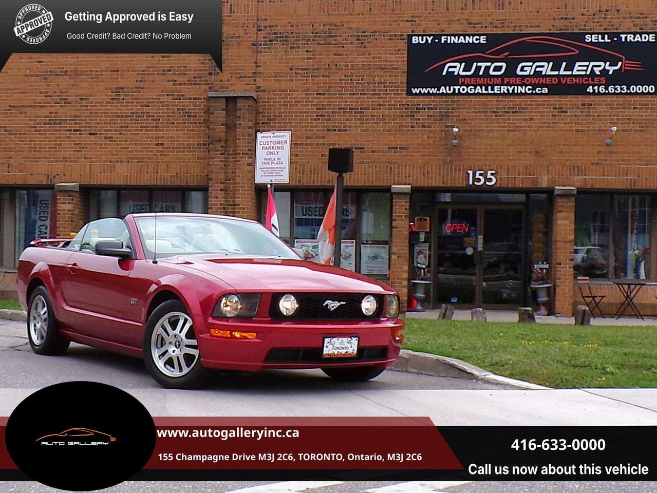 2006 Ford Mustang GT CONVERTIBLE ONLY 105K ONE OWNER EXCELLENT CONDITION Photo