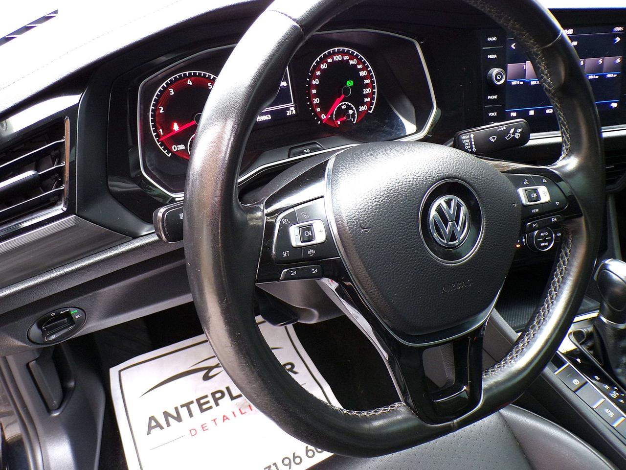 2019 Volkswagen Jetta 1.4L HIGHLINE BSM RTA CAMERA APPLE CARPLAY SUNROOF B.T. Photo