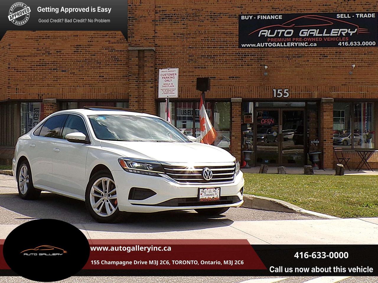 2020 Volkswagen Passat 2.0L HIGHLINE BSM RTA ACC CAMERA APPLE CARPLAY SUNROOF Photo