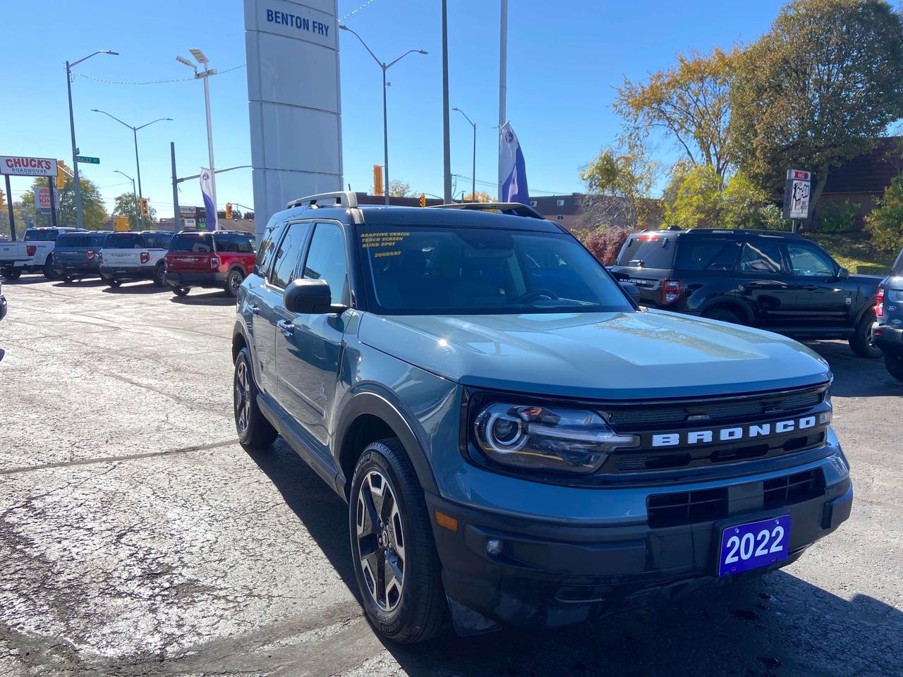 2022 Ford Bronco Sport OUTERBANKS 1.5L ADAPTIVE CRUISE TECH PKG MOONROOF Photo