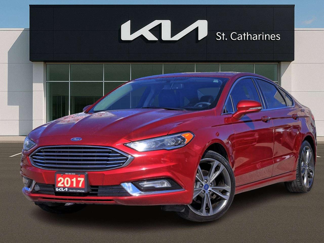 2017 Ford Fusion Titanium   Leather   Navigation   Pwr Seats Photo0