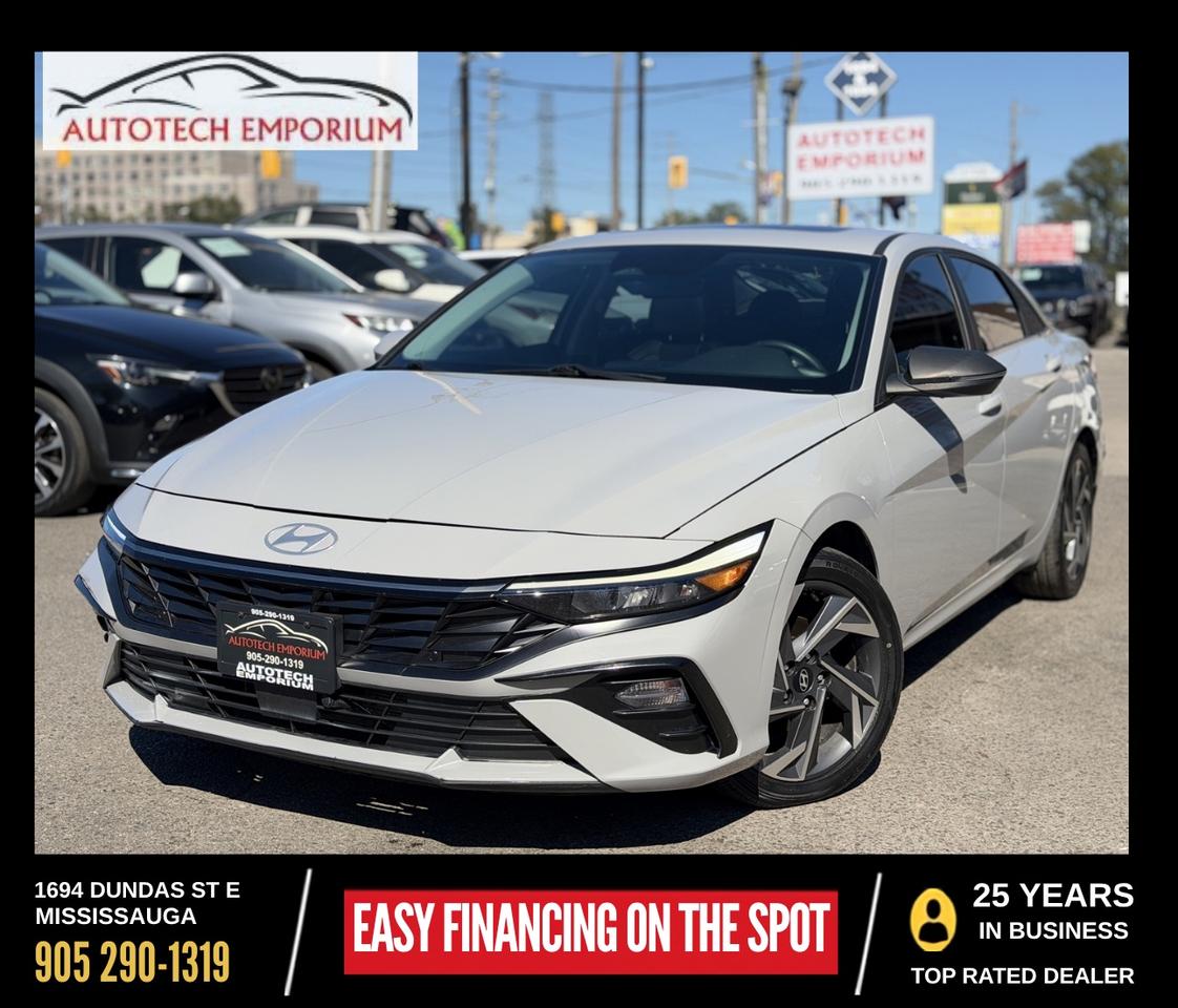 2024 Hyundai Elantra Hybrid Luxury   Leather   Sunroof   Navi Photo0