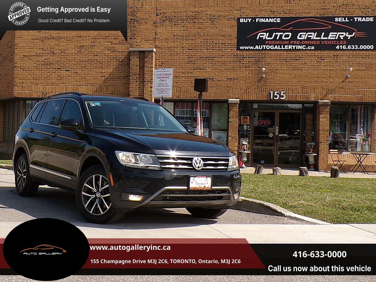 2020 Volkswagen Tiguan COMFORTLINE+ 4MOTION BSM CAMERA PANO ROOF APPLE CARPLAY Photo0