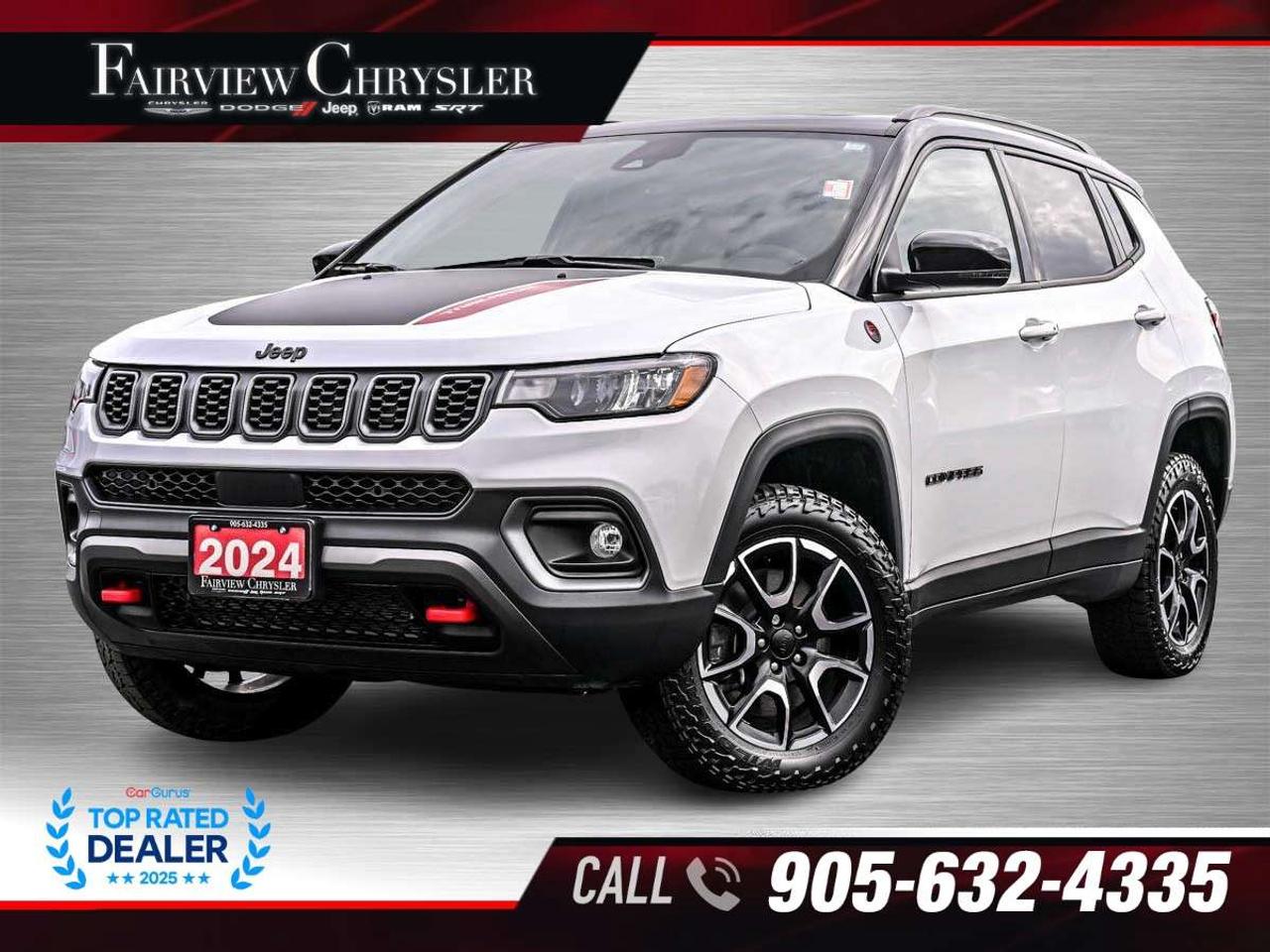2024 Jeep Compass Trailhawk 4x4 PANO ROOF   NAVIGATION   ALPINE   BLUETOOTH   CARPLAY   REMOTE START   HEATED SEATS Photo