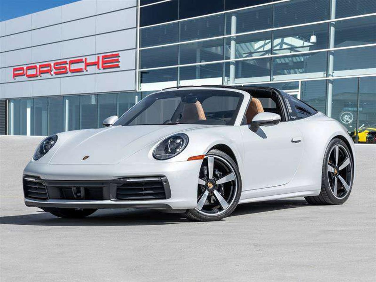 2024 Porsche 911 Targa 4S CPO Premium Pkg Sport Pkg SportDesign Side Skirts Rear Axle Steering Photo