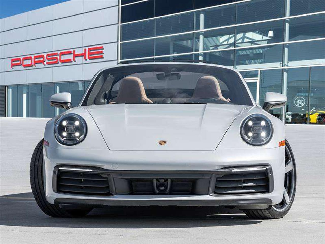 2024 Porsche 911 Targa 4S CPO Premium Pkg Sport Pkg SportDesign Side Skirts Rear Axle Steering Photo2