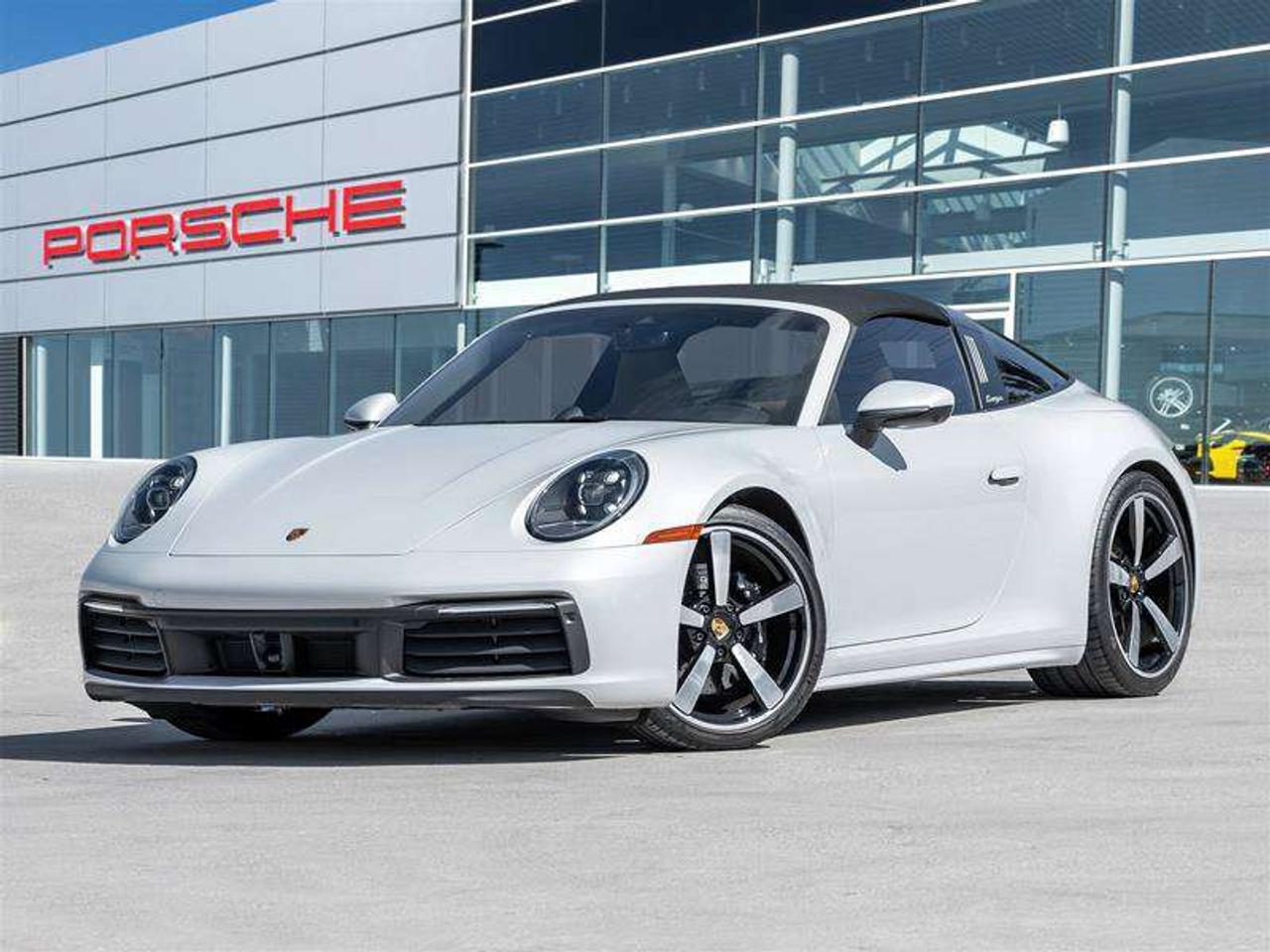 2024 Porsche 911 Targa 4S CPO Premium Pkg Sport Pkg SportDesign Side Skirts Rear Axle Steering Photo1