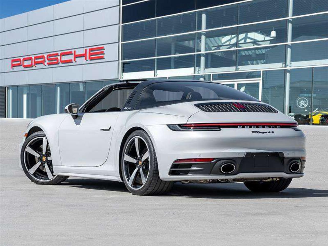 2024 Porsche 911 Targa 4S CPO Premium Pkg Sport Pkg SportDesign Side Skirts Rear Axle Steering Photo