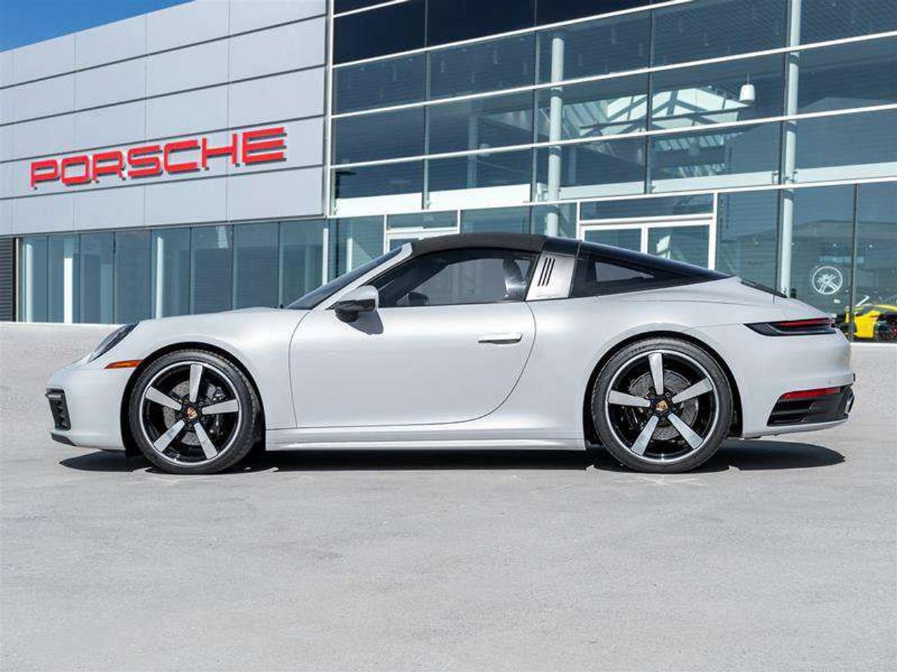2024 Porsche 911 Targa 4S CPO Premium Pkg Sport Pkg SportDesign Side Skirts Rear Axle Steering Photo