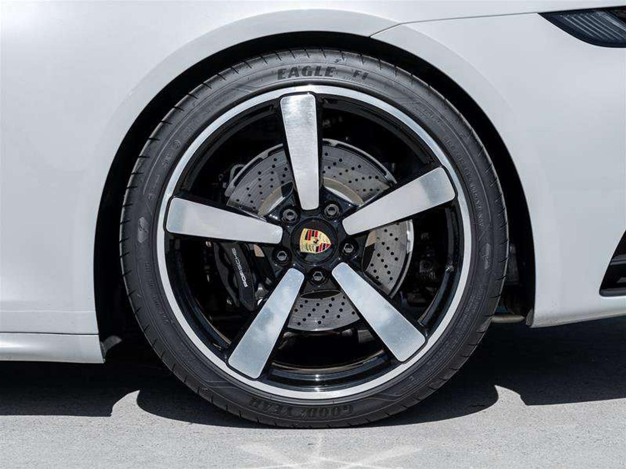 2024 Porsche 911 Targa 4S CPO Premium Pkg Sport Pkg SportDesign Side Skirts Rear Axle Steering Photo