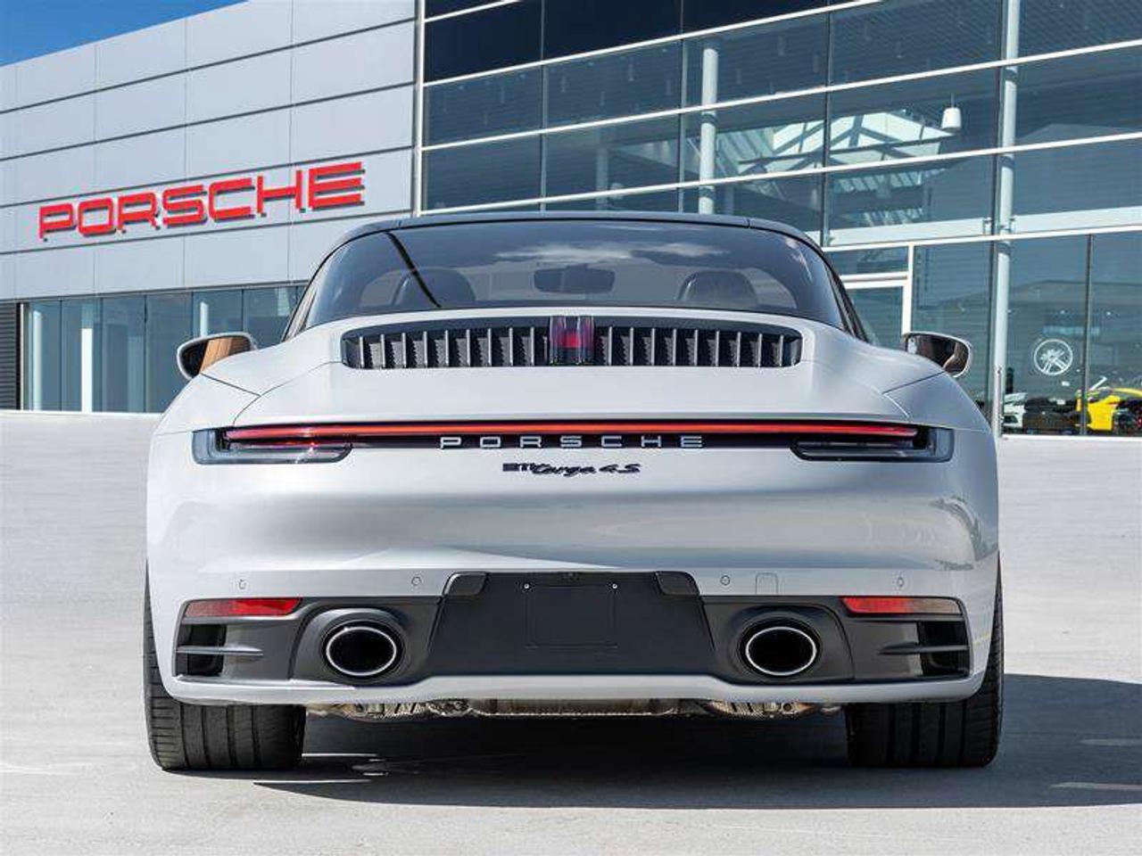 2024 Porsche 911 Targa 4S CPO Premium Pkg Sport Pkg SportDesign Side Skirts Rear Axle Steering Photo