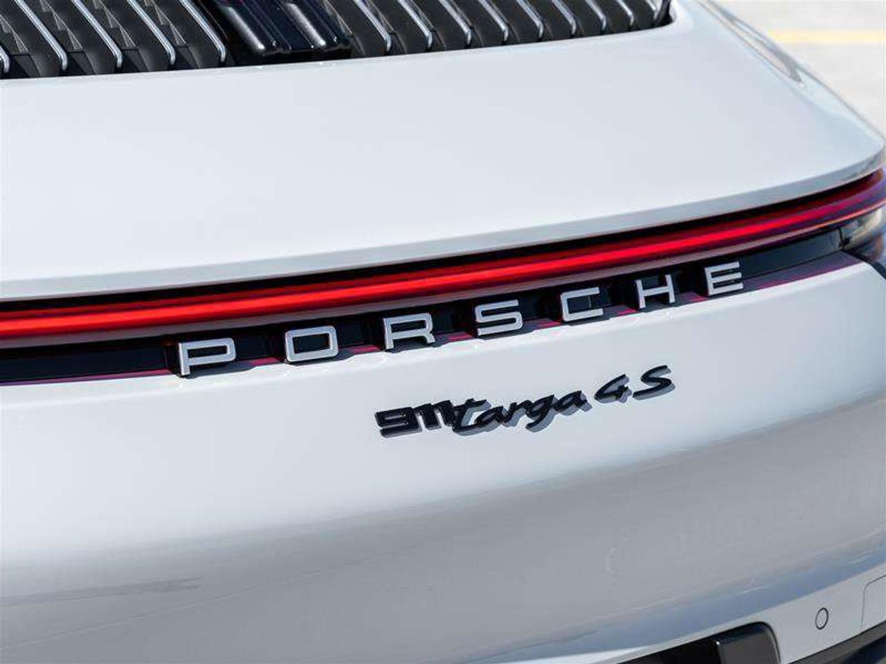 2024 Porsche 911 Targa 4S CPO Premium Pkg Sport Pkg SportDesign Side Skirts Rear Axle Steering Photo
