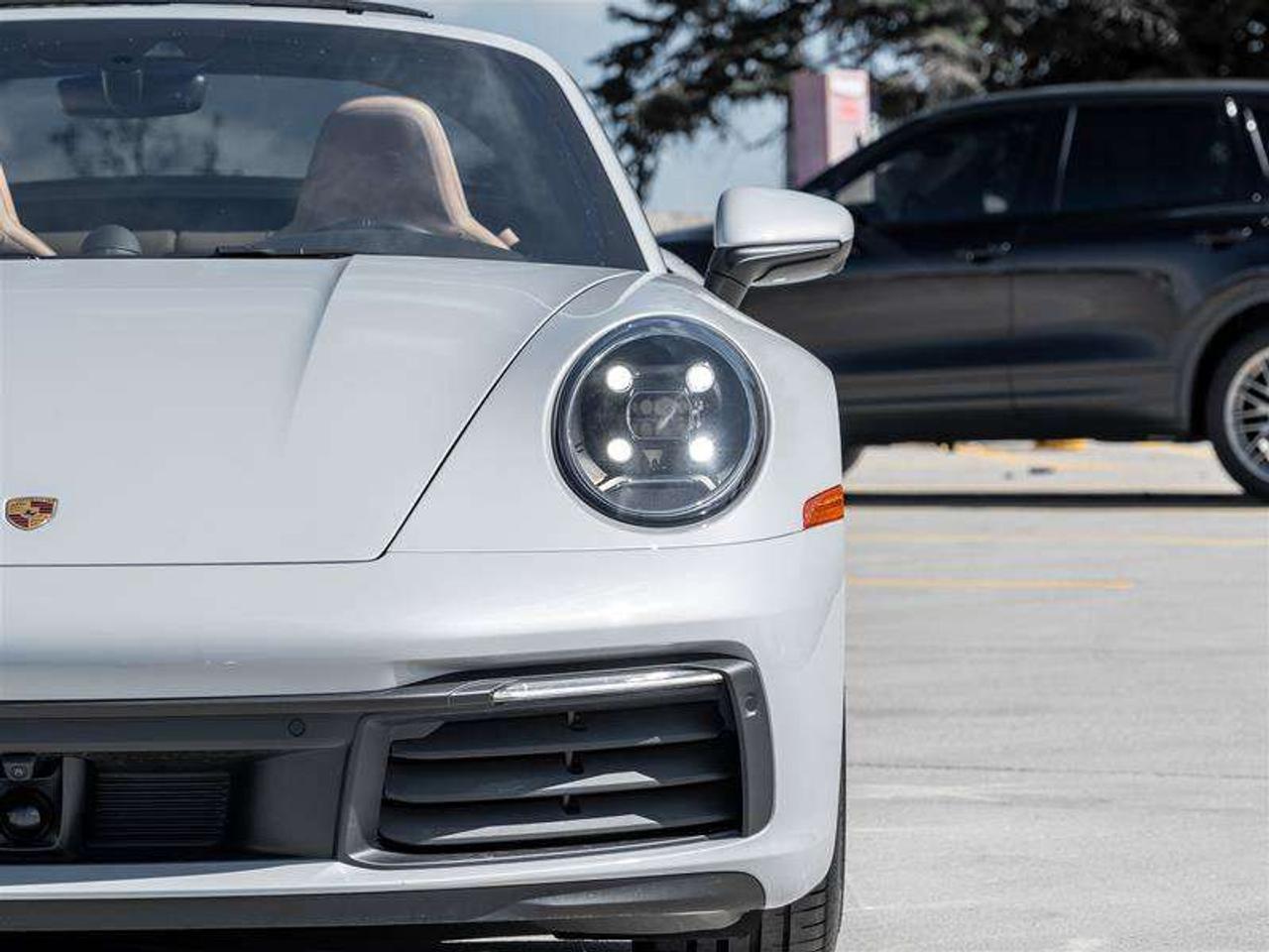 2024 Porsche 911 Targa 4S CPO Premium Pkg Sport Pkg SportDesign Side Skirts Rear Axle Steering Photo