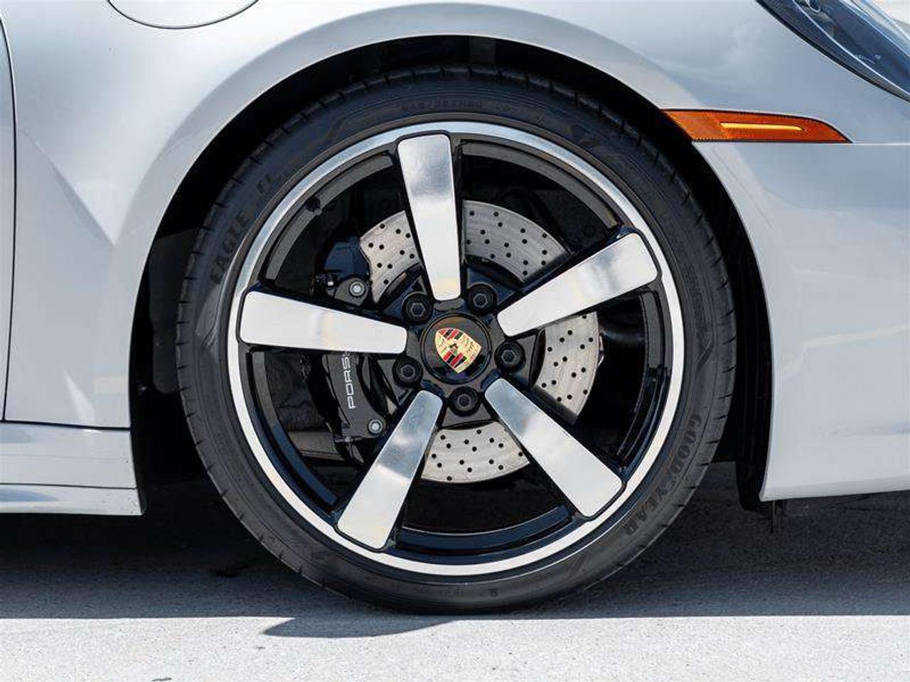 2024 Porsche 911 Targa 4S CPO Premium Pkg Sport Pkg SportDesign Side Skirts Rear Axle Steering Photo