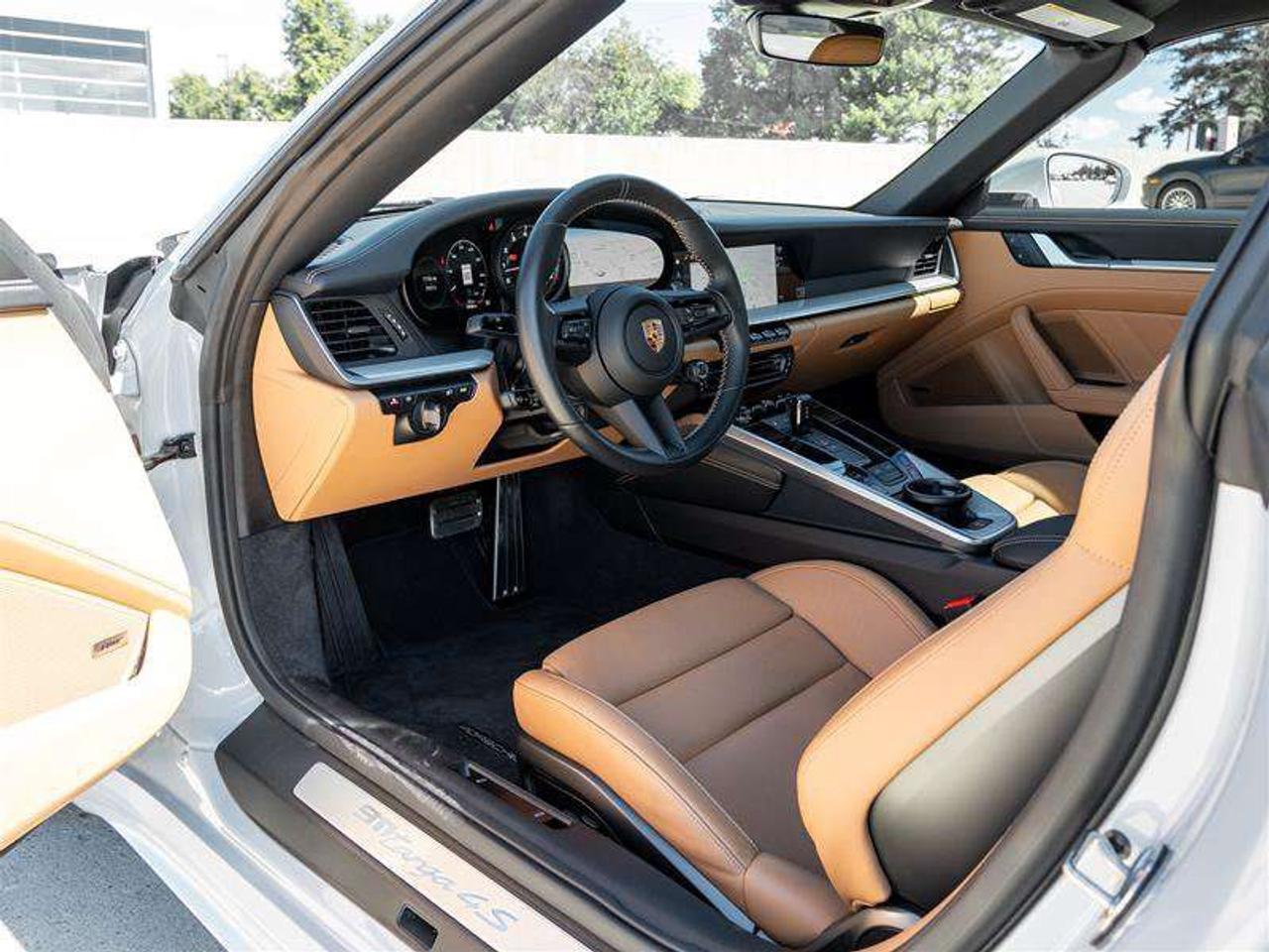 2024 Porsche 911 Targa 4S CPO Premium Pkg Sport Pkg SportDesign Side Skirts Rear Axle Steering Photo