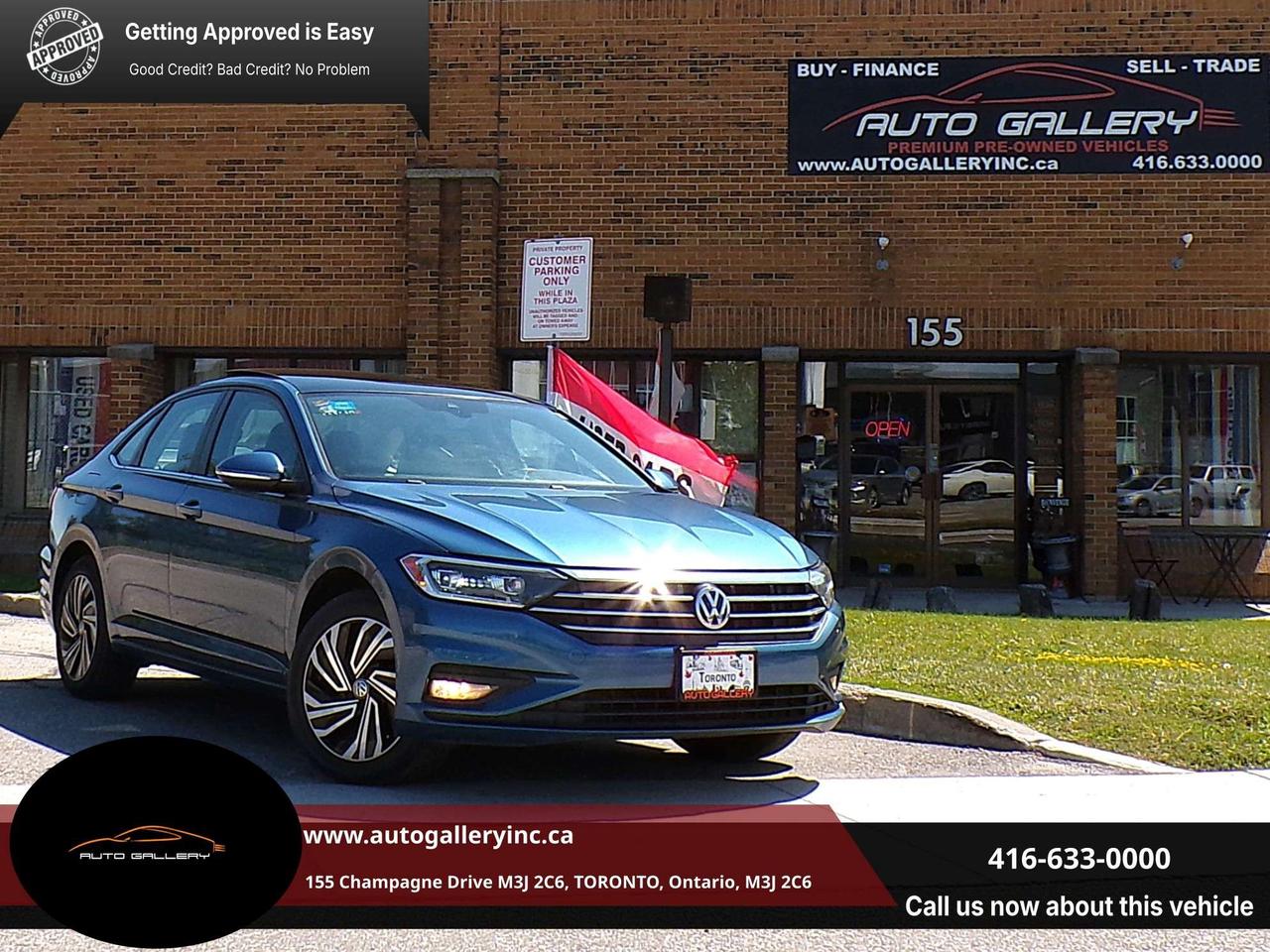 2019 Volkswagen Jetta 1.4L EXECLINE BSM LKA CAMERA SUNROOF APPLE CARPLAY Photo