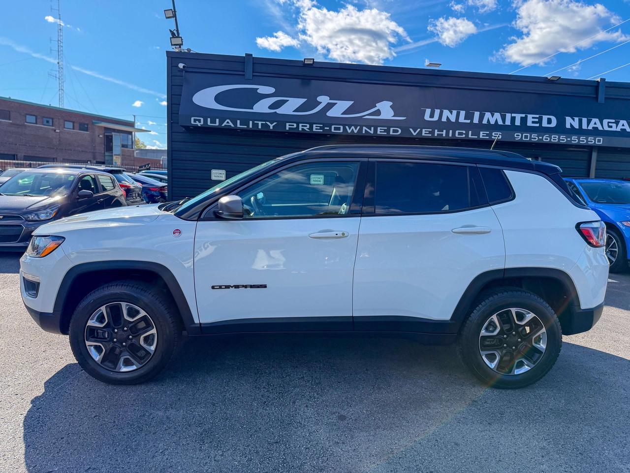 2018 Jeep Compass ONE OWNER/TRAILHAWK/4X4/HEATED SEATS/NAVI/REMOTE Photo
