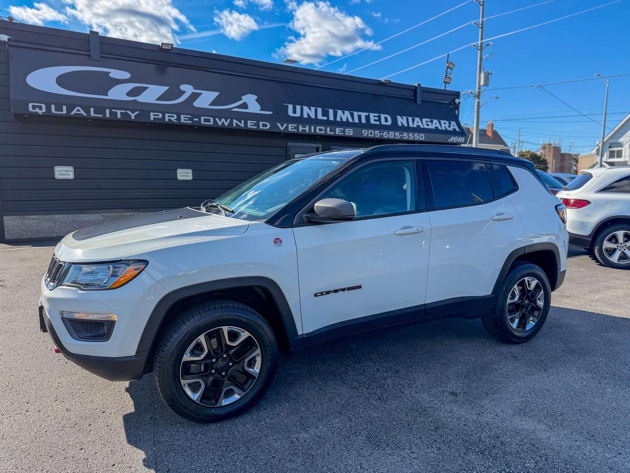 2018 Jeep Compass ONE OWNER/TRAILHAWK/4X4/HEATED SEATS/NAVI/REMOTE Photo0