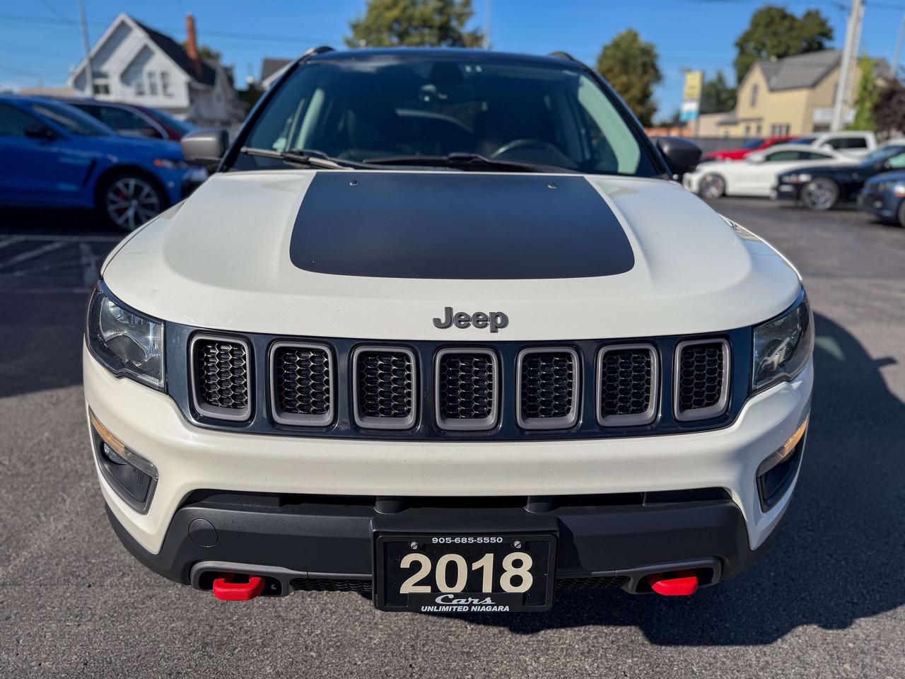 2018 Jeep Compass ONE OWNER/TRAILHAWK/4X4/HEATED SEATS/NAVI/REMOTE Photo