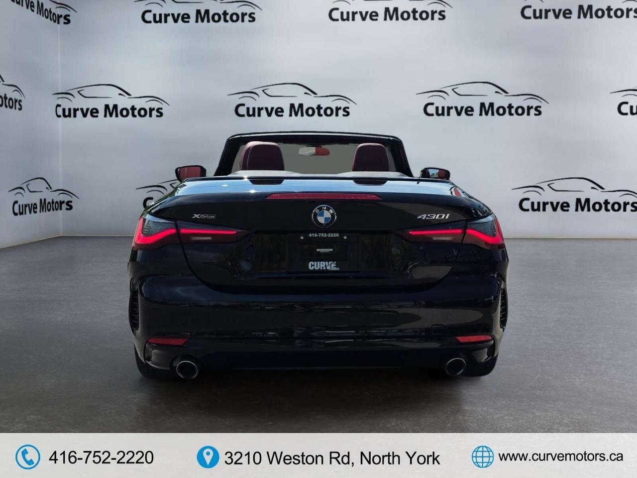 2023 BMW 4 Series 430i xDrive Cabriolet * NO ACCIDENTS / RED INT / 1 OWNER / HARMAN KARDON Photo