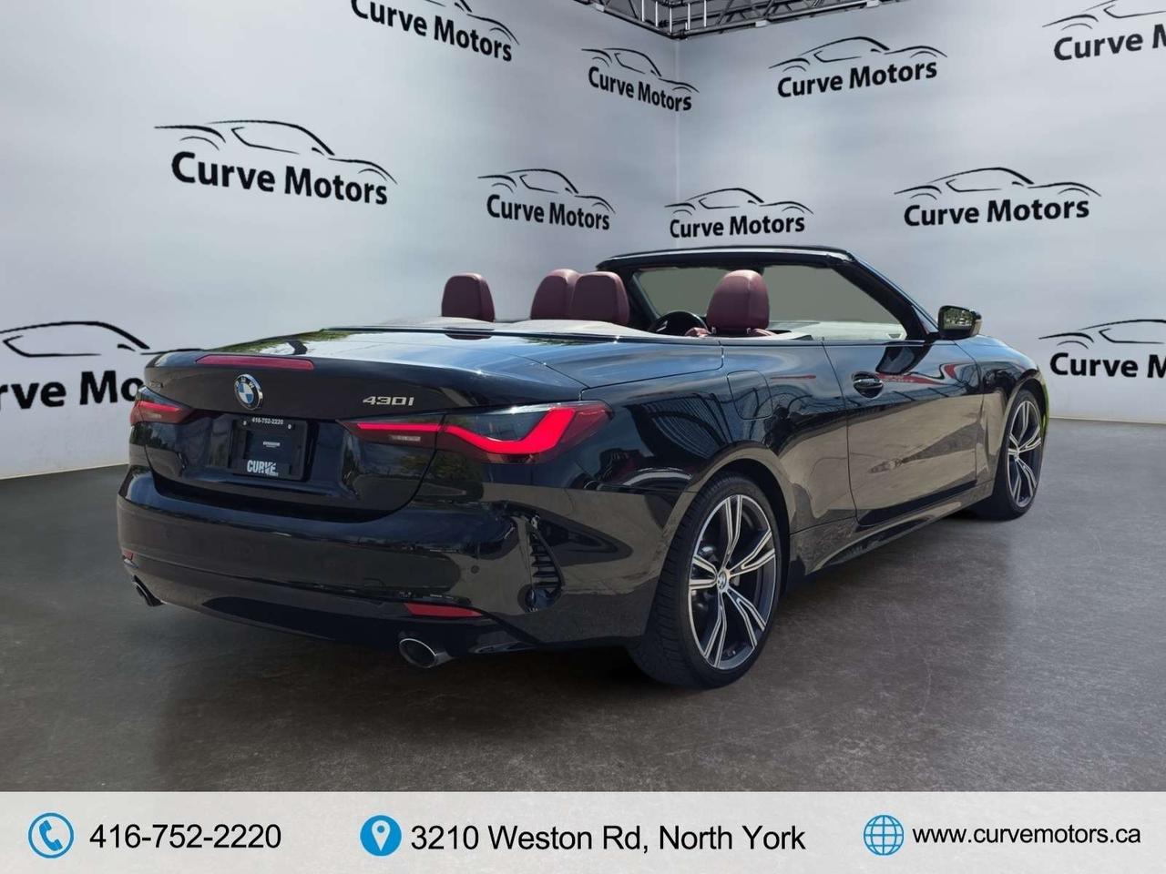2023 BMW 4 Series 430i xDrive Cabriolet * NO ACCIDENTS / RED INT / 1 OWNER / HARMAN KARDON Photo