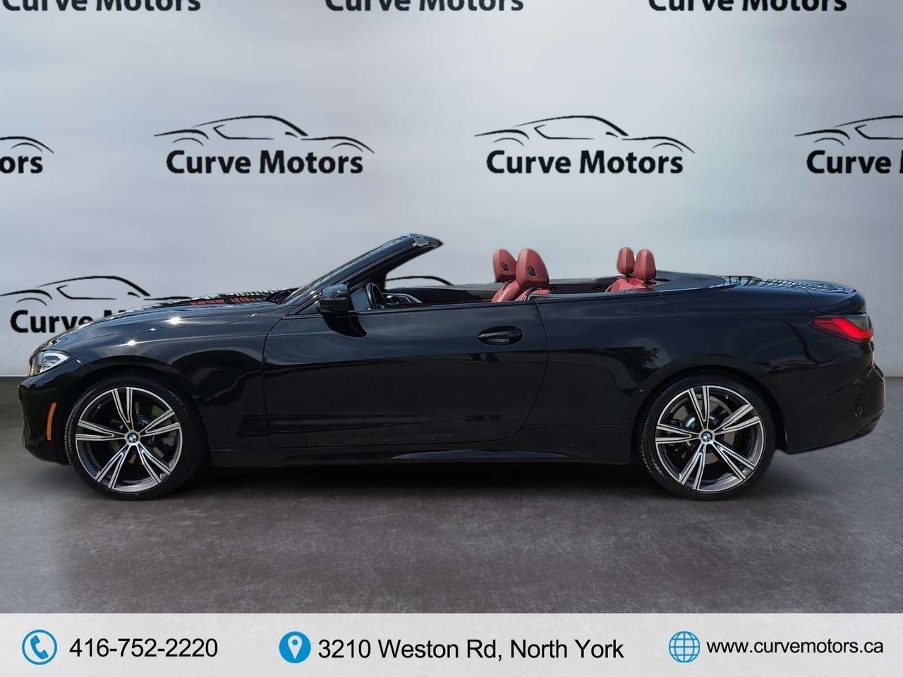2023 BMW 4 Series 430i xDrive Cabriolet * NO ACCIDENTS / RED INT / 1 OWNER / HARMAN KARDON Photo
